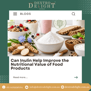 Can Inulin Help Improve the Nutritional Value of Food Products