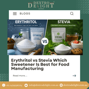 Erythritol vs Stevia: Which Sweetener Is Best for Food Manufacturing?
