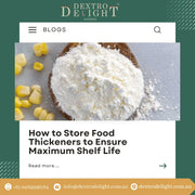 How to Store Food Thickeners to Ensure Maximum Shelf Life