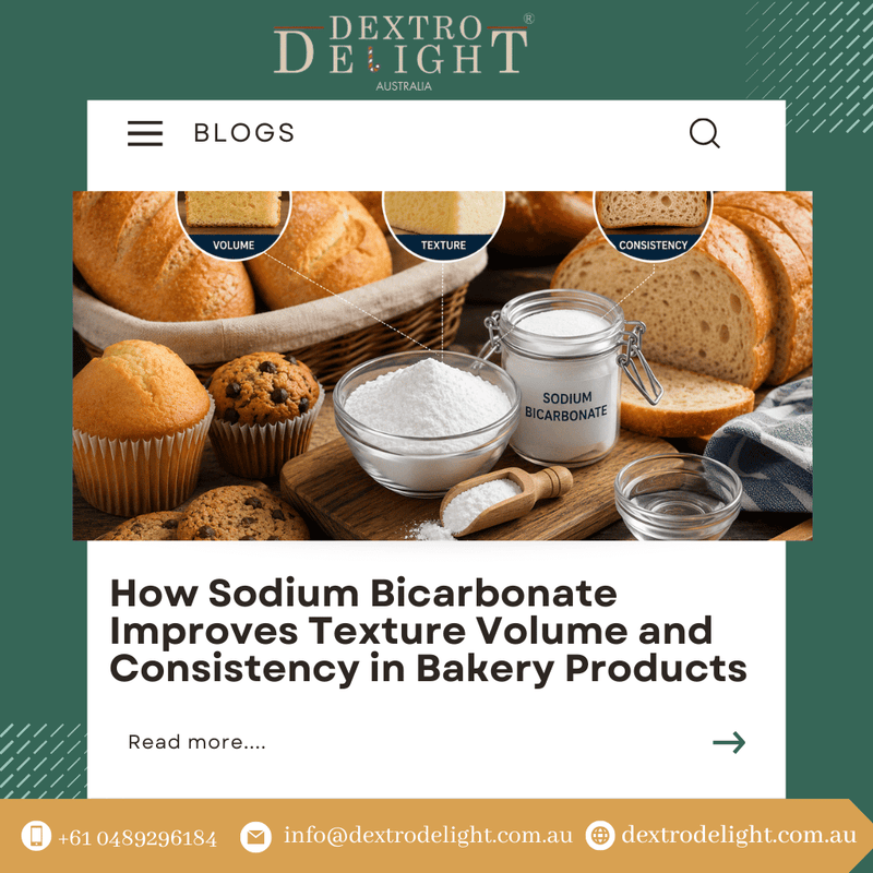 How Sodium Bicarbonate Improves Texture Volume and Consistency in Bakery Products