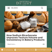 How Sodium Bicarbonate Improves Texture Volume and Consistency in Bakery Products
