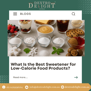 What Is the Best Sweetener for Low-Calorie Food Products?