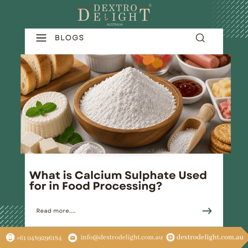 What is Calcium Sulphate Used for in Food Processing?