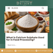 What is Calcium Sulphate Used for in Food Processing?