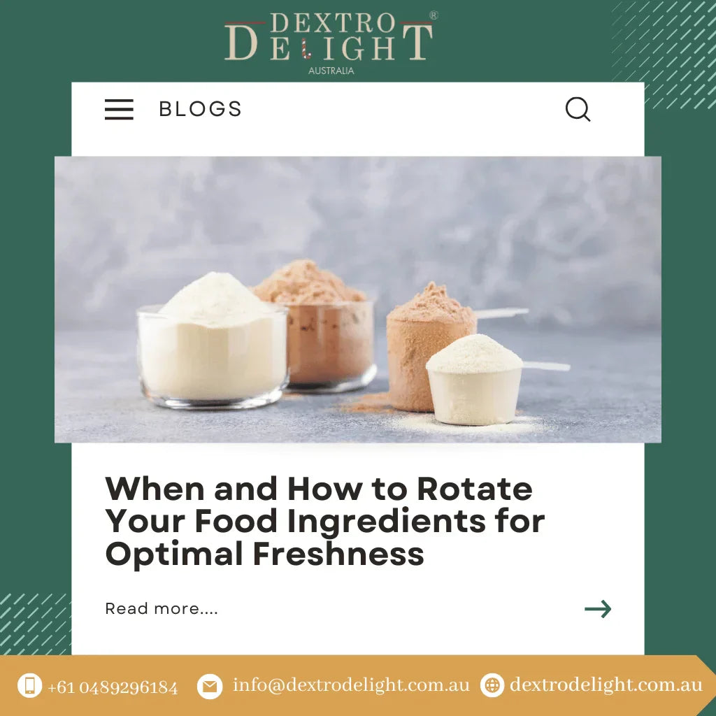 When and How to Rotate Your Food Ingredients for Optimal Freshness