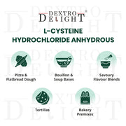 L-cysteine hydrochloride uses and applications
