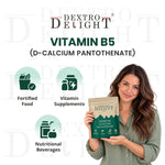 Vitamin B5 (D-calcium pantothenate) uses and applications
