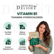 Vitamin B1 (thiamine hydrochloride) uses and applications