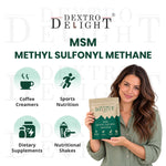 MSM (methylsulfonylmethane) powder uses and applications