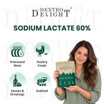 Sodium lactate 60% (E325) uses and applications