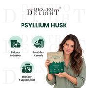 Psyllium husk 95% uses and applications