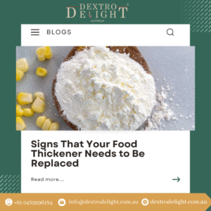 Signs That Your Food Thickener Needs to Be Replaced