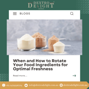When and How to Rotate Your Food Ingredients for Optimal Freshness