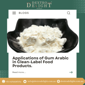 Applications of Gum Arabic in Clean-Label Food Products