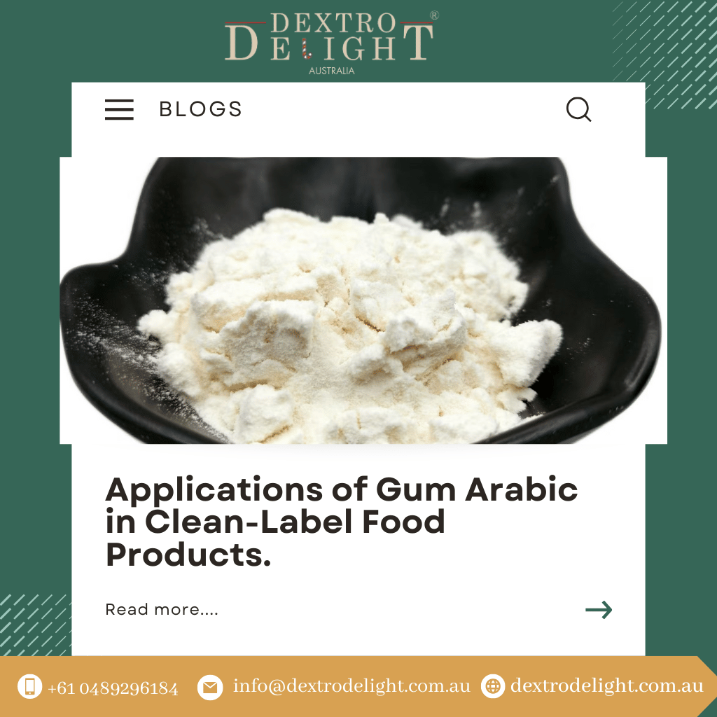 Applications of Gum Arabic in Clean-Label Food Products