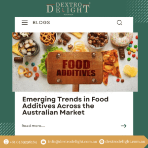 Emerging Trends in Food Additives Across the Australian Market