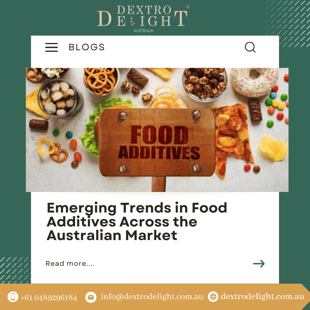 Emerging Trends in Food Additives Across the Australian Market
